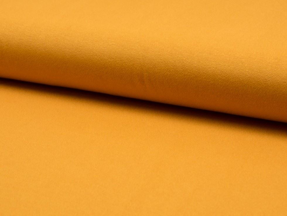 Ochre Deadstock Deluxe Crepe Textured Stretch Knit Fabric