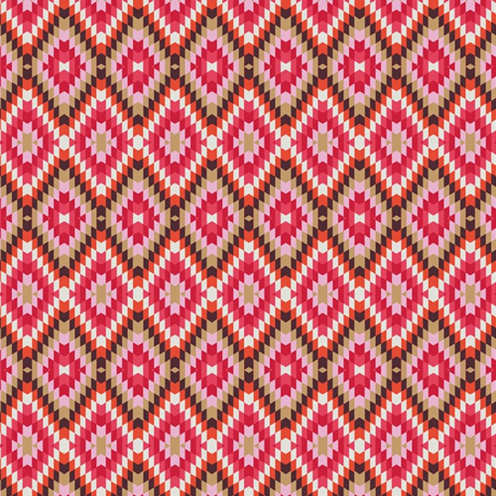 Art Gallery Fabrics Rainforest Fusion 100% Cotton Poplin Fabric Kilim Inherit