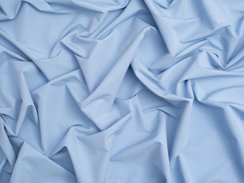 Minerva Core Range Ravello Stretch Woven Bengaline Suiting Fabric Light Blue
 