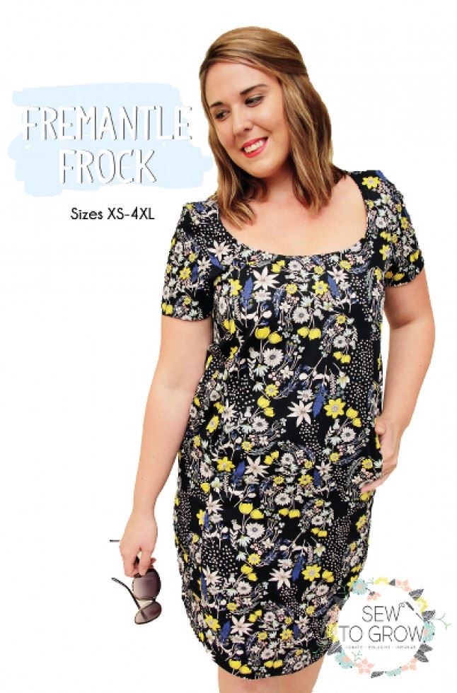 Sew To Grow Paper Sewing Pattern Fremantle Frock
 
