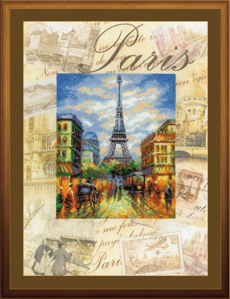 Riolis Paris Counted Cross Stitch Kit
 