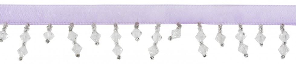 Simplicity Orchid Beaded Fringe Trim