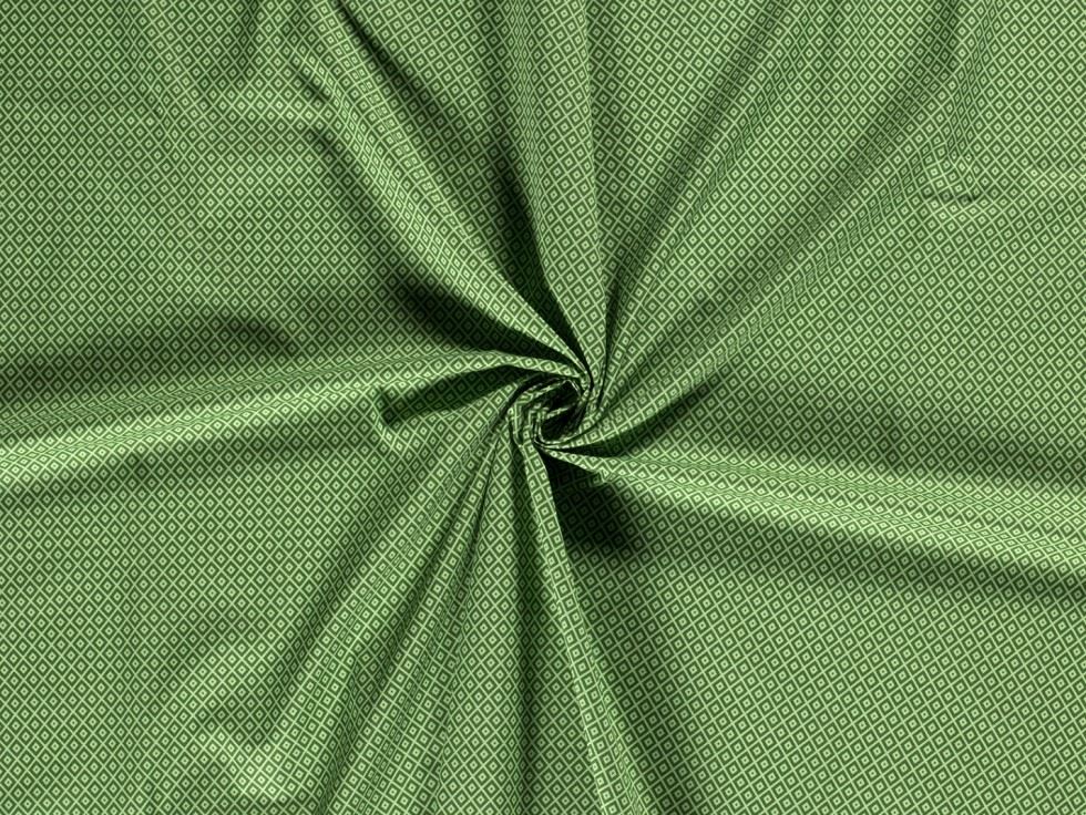 Green 100% Cotton Poplin Fabric