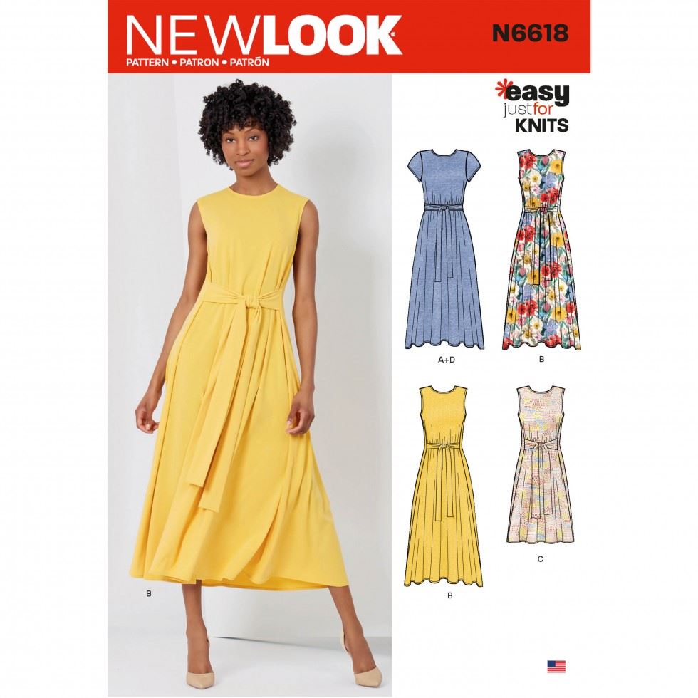 New Look Paper Sewing Pattern 6618
 