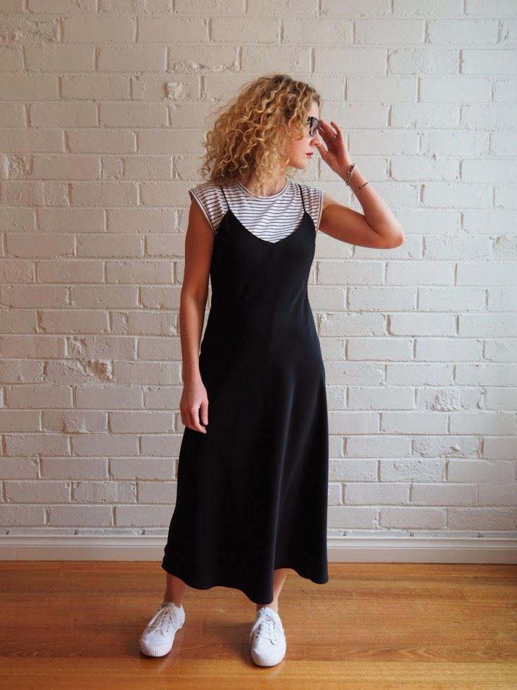 Tessuti Paper Sewing Pattern Sadie Slip Dress