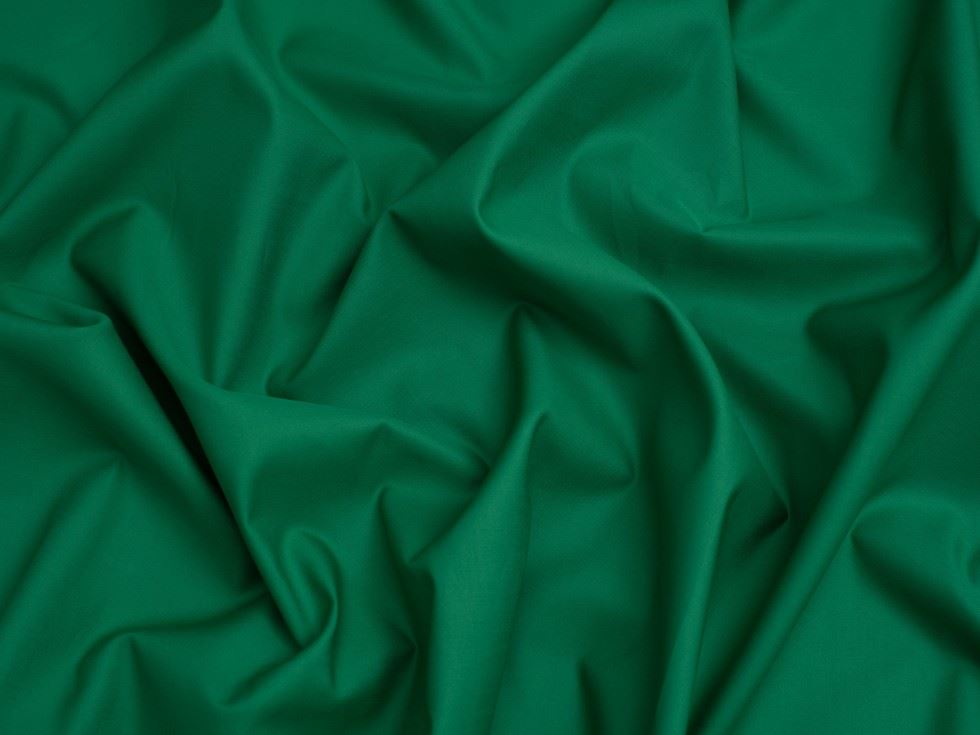 Cotton Sateen Fabric Green
