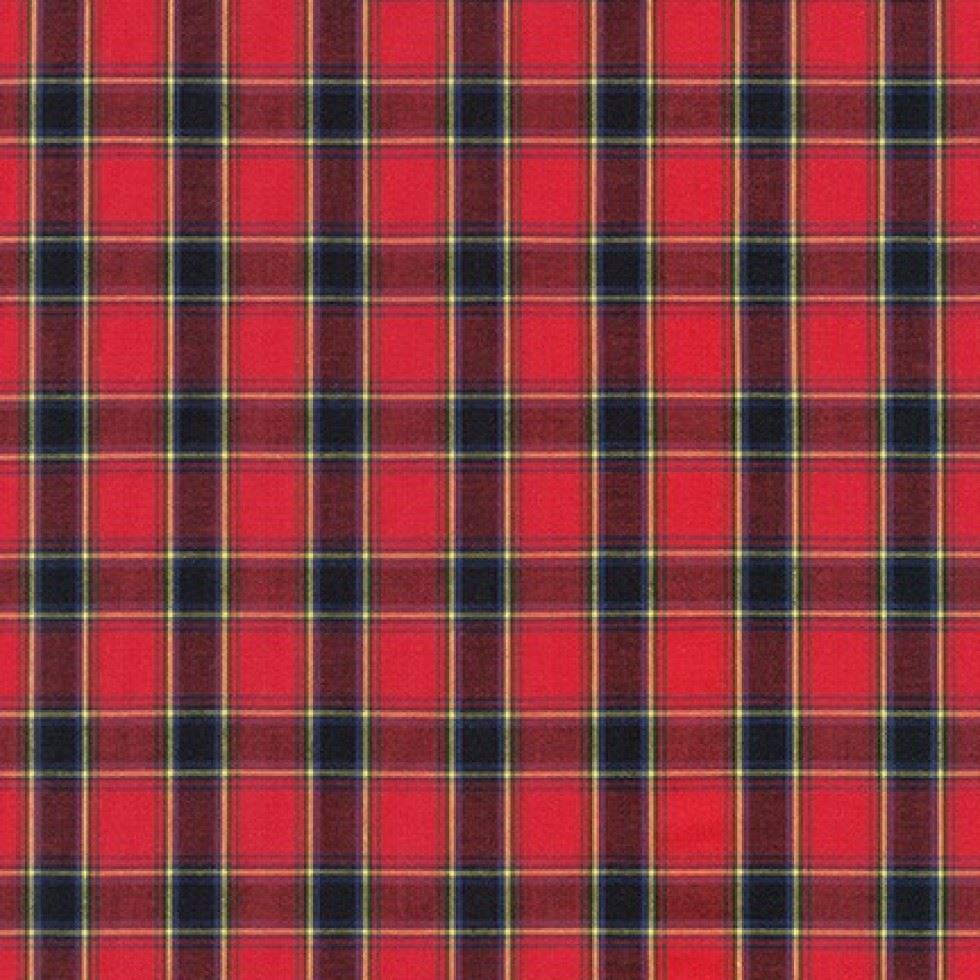 Sevenberry Woven Cotton Plaid Shirting Fabric
 