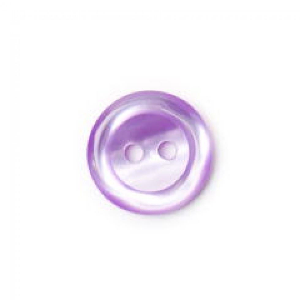 Crendon Round Pearlised Buttons (Value Pack) Mauve
 