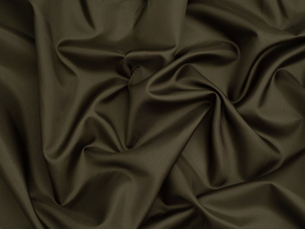 Acetate Taffeta Lining Fabric Army Green
 