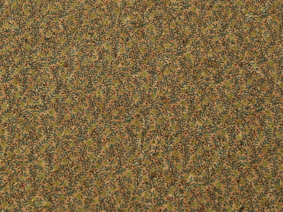 Deadstock Cork Leather Fabric Green
 