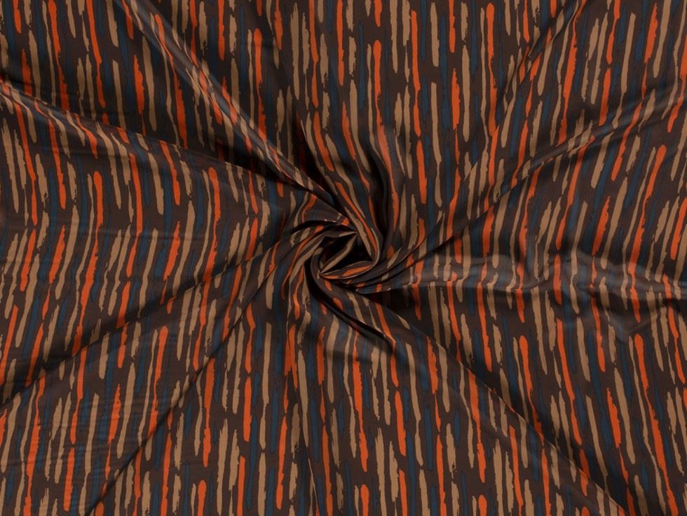 Sheer Chiffon Fabric Brown
 
