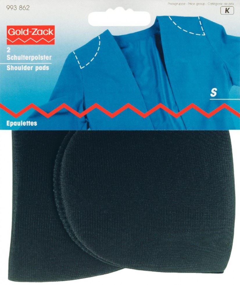 Prym Black Set In Shoulder Pads