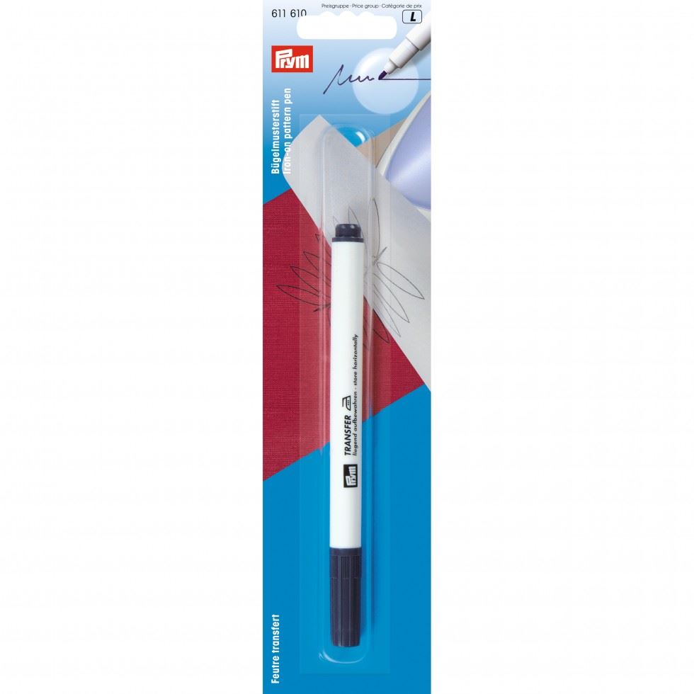 Prym Iron On Pen Fibre Tip Pen Purple