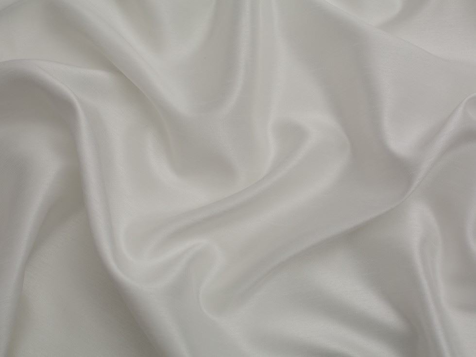 Minerva Core Range Ivory Shantung Dupion Fabric