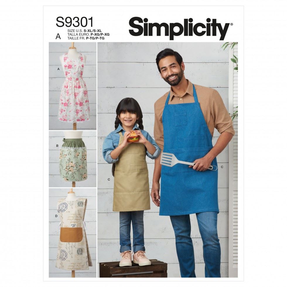 Minerva Sewing Pattern 9301 Simplicity Simplicity-9301-A