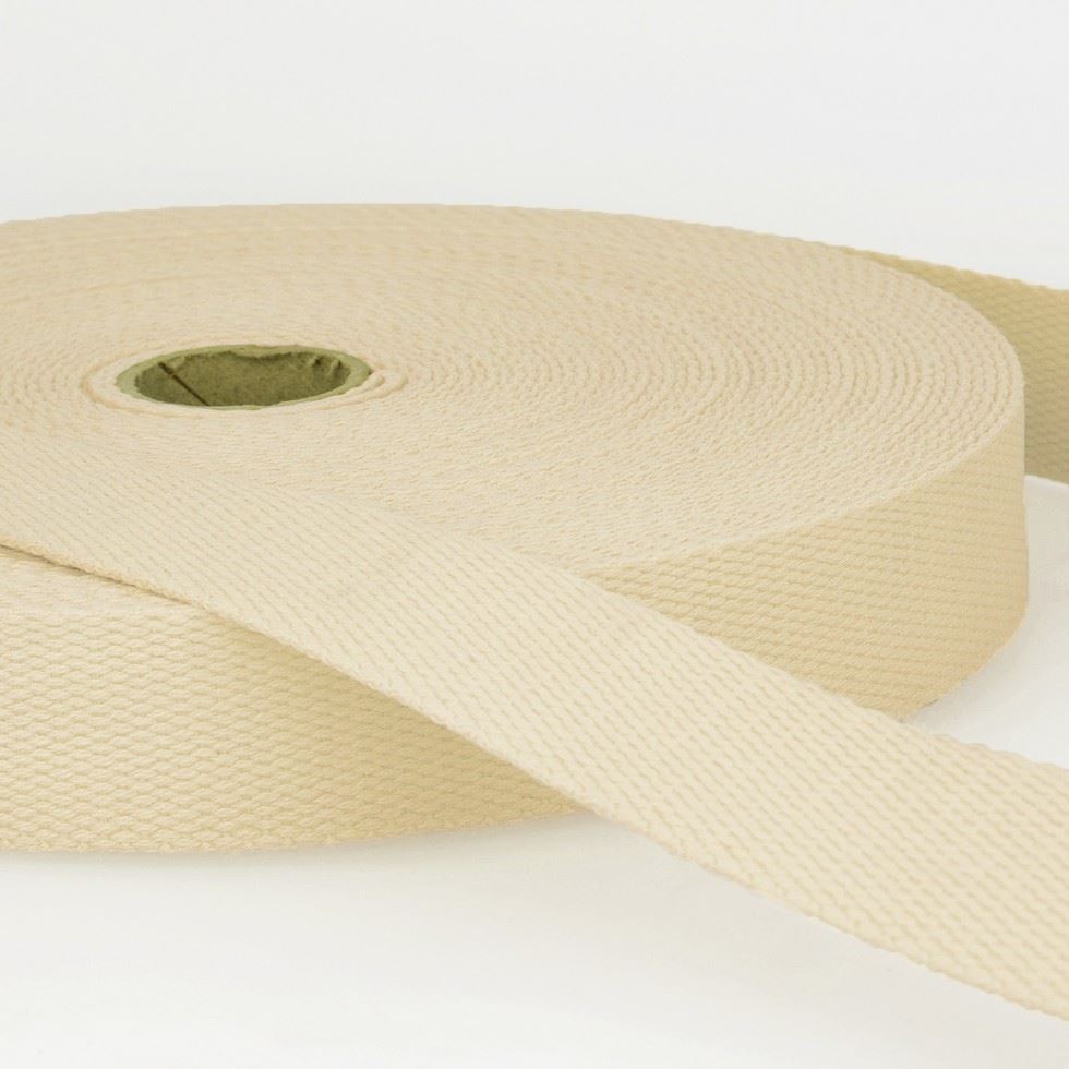 Stephanoise Cotton Webbing Ivory
 
