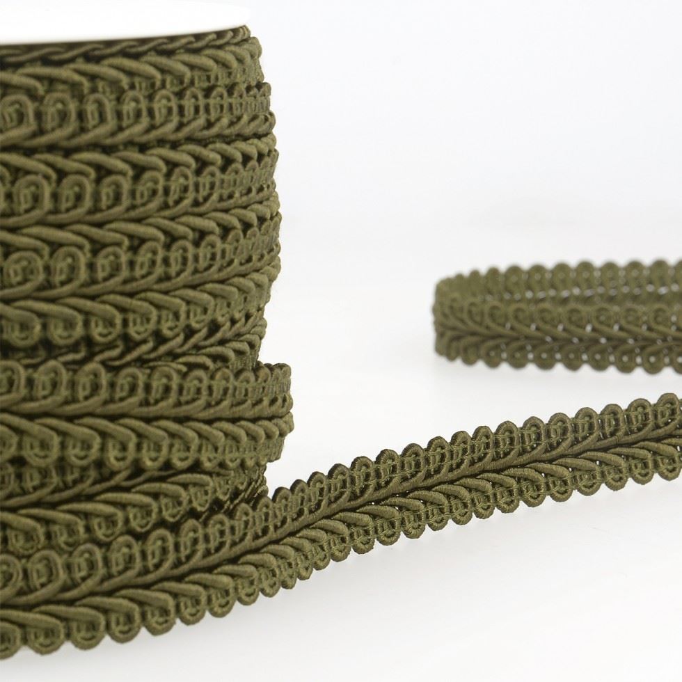 Stephanoise Khaki Gimp Braid Trim