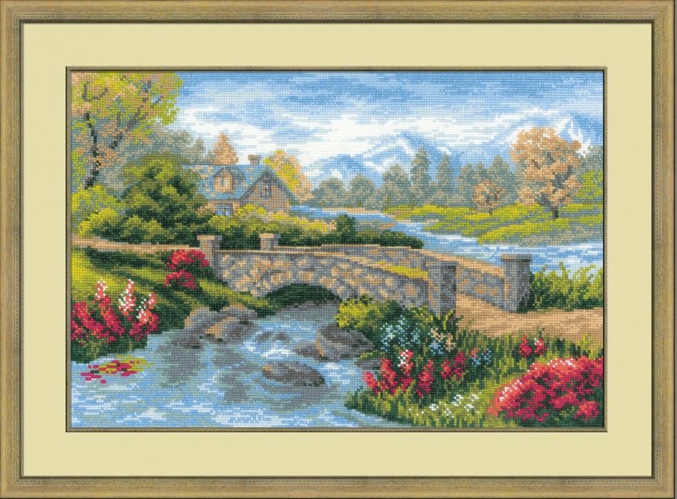 Riolis Summer View Counted Cross Stitch Kit
 