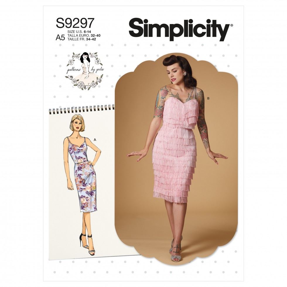 Simplicity Paper Sewing Pattern 9297
 