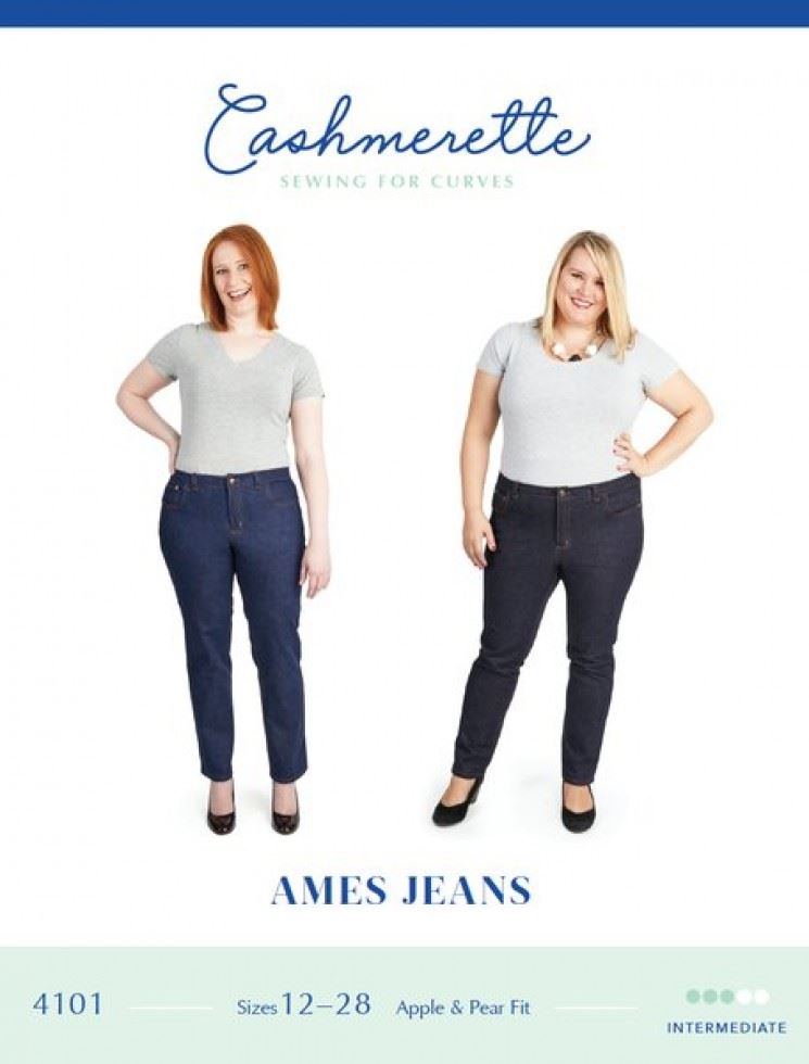 Cashmerette Sewing Pattern Ames Jeans