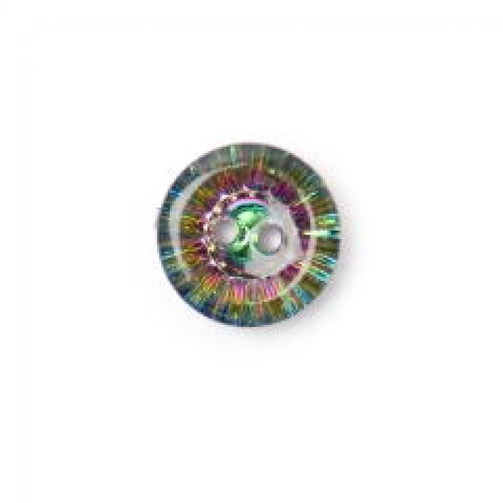 Crendon Multicoloured Diamante Effect Buttons (Value Pack)