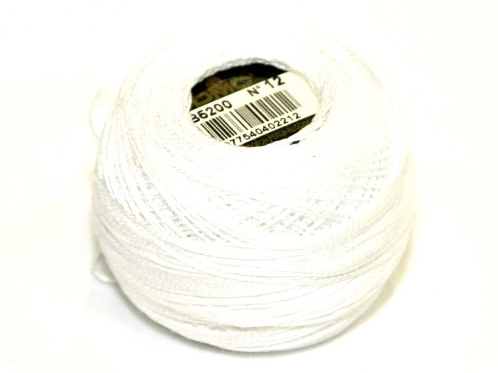 DMC Size 12 Cotton Perle Thread B5200
 