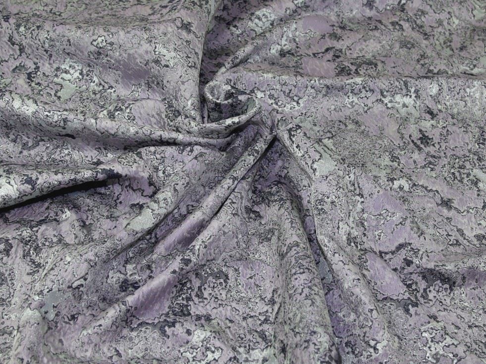 Minerva Core Range Lilac Lydia Textured Woven Brocade Fabric