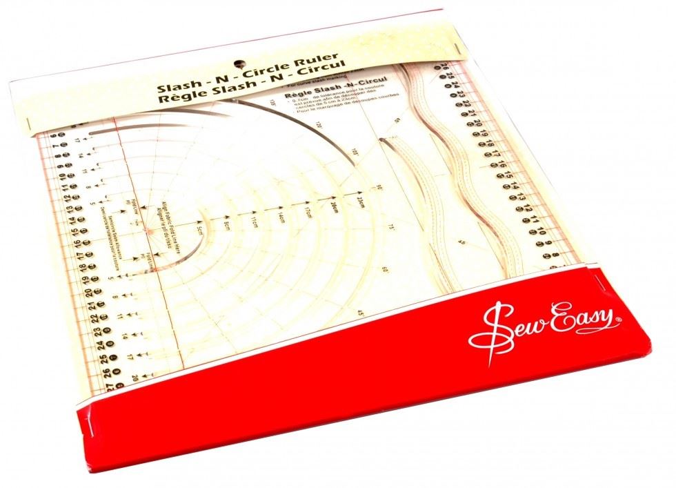 Minerva Slash N Circle Quilting Ruler Sew Easy Nl4195