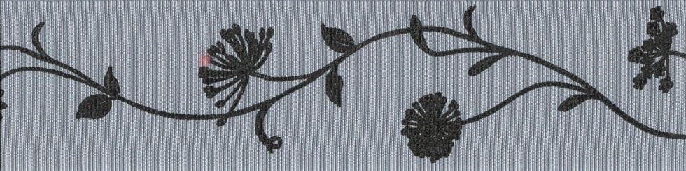 Berisfords Grey Bramble Ribbon