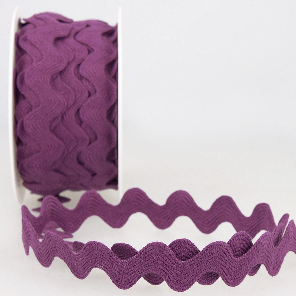 Stephanoise Violet Ric Rac Trim