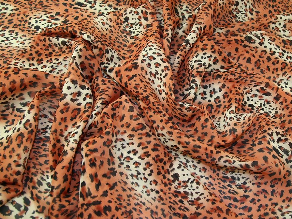 Ginger Deadstock Sheer Chiffon Fabric