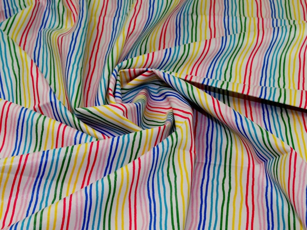 Pink Deadstock Faux Leather Fabric