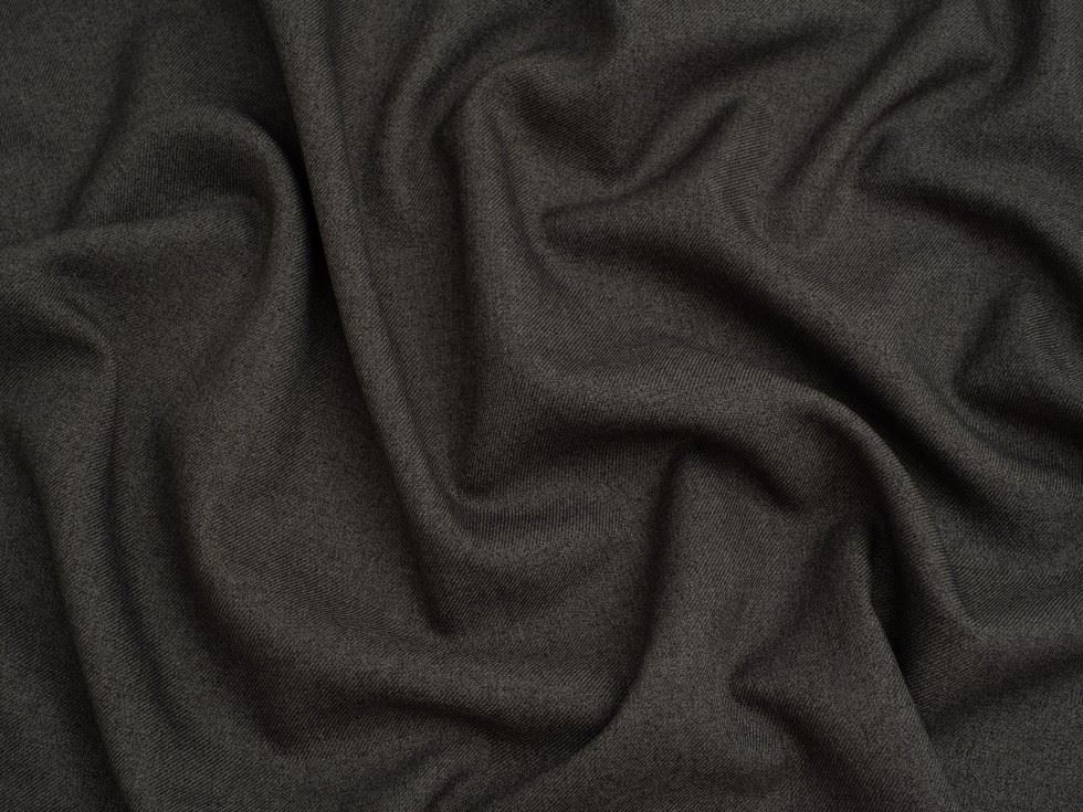 Polyester Twill Suiting Fabric Marl Grey
 