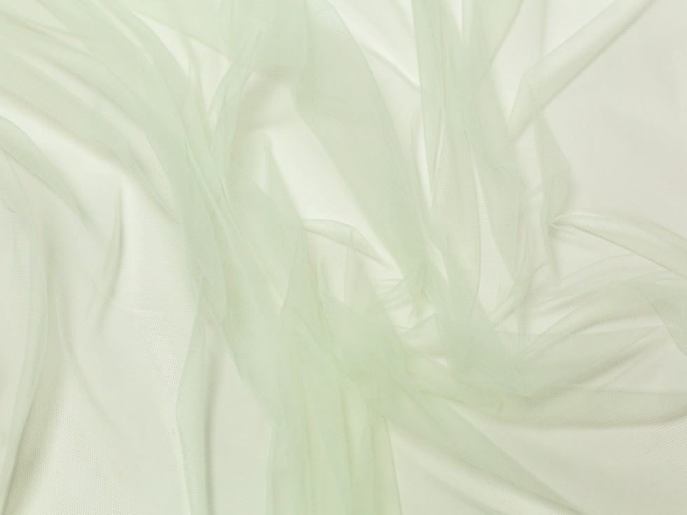 Minerva Core Range Dolce Vita Soft Italian Tulle Fabric Verdino
 