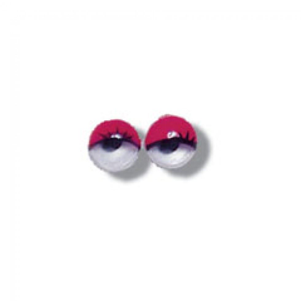 Trimits Stick On Wobbly Toy Eyes Red
 