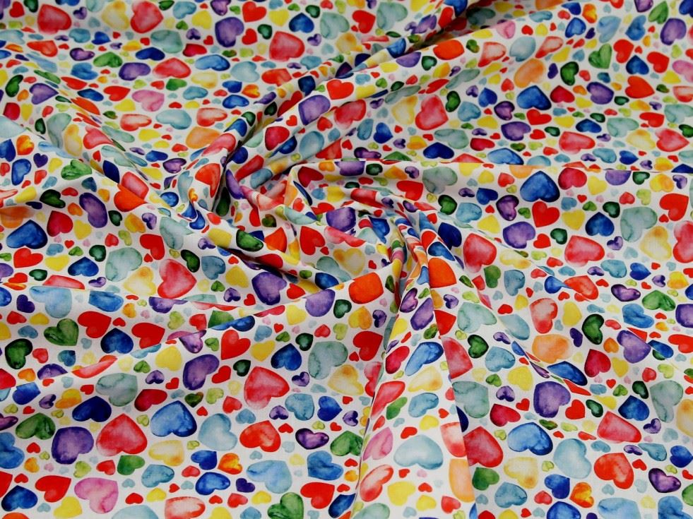 100% Craft Cotton Fabric Multicoloured
 
