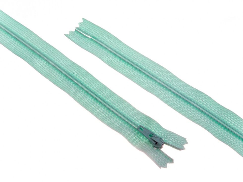 YKK Nylon Closed End Dress Zips Mint Green
 