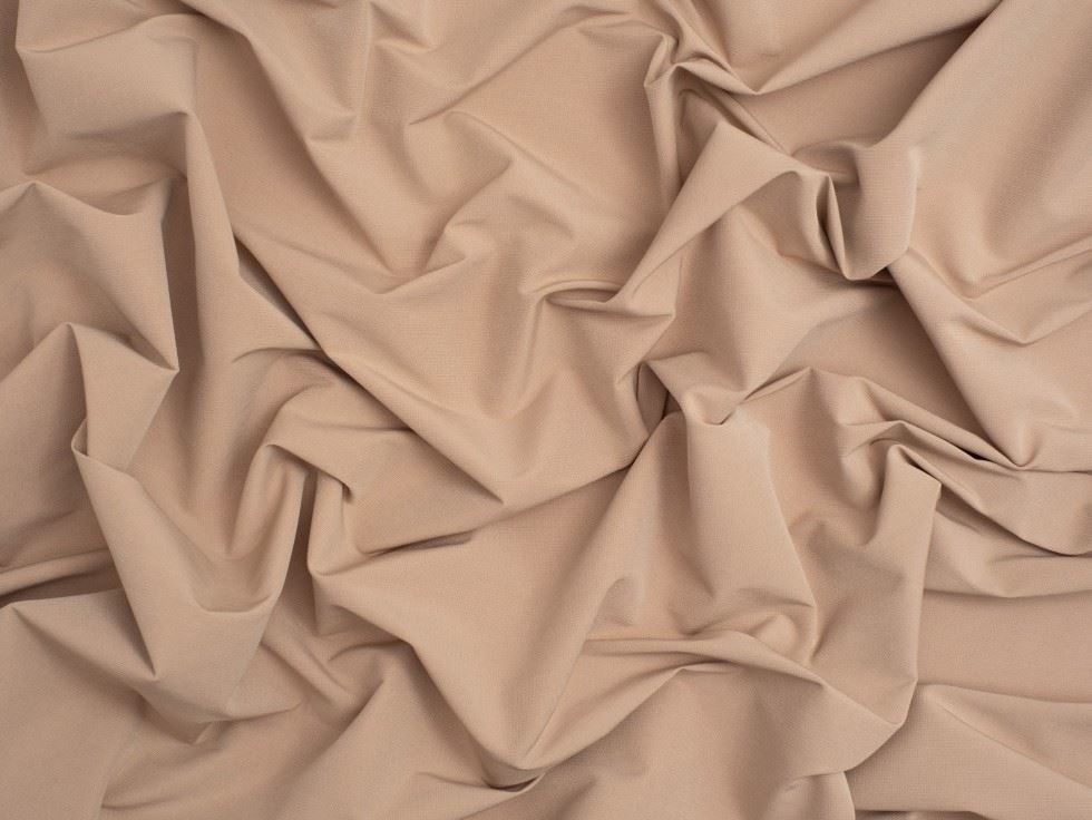 Minerva Core Range Ravello Stretch Woven Bengaline Suiting Fabric Camel
 