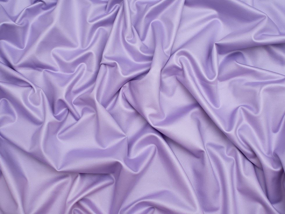 Minerva Core Range Lilac Faux Leather Activewear Stretch Knit Fabric