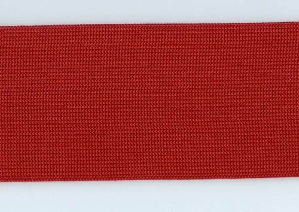 Minerva Core Range Tubular Knitted Cuff Ribbing Red