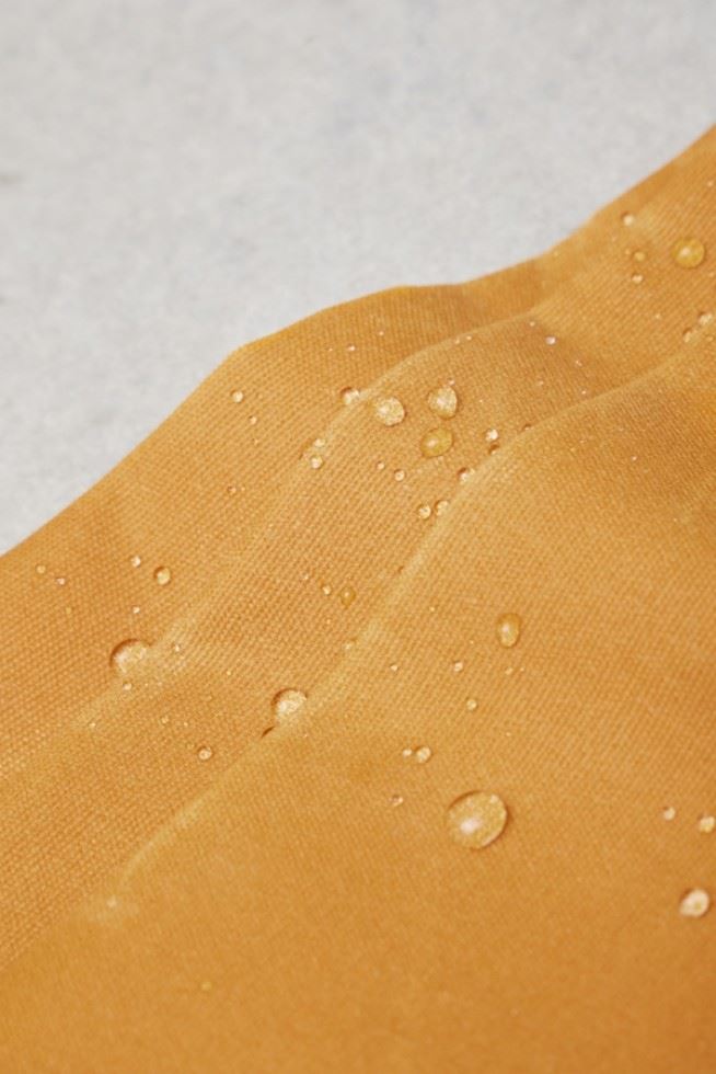 Mind The Maker Curry Weighty Waxed Cotton Fabric