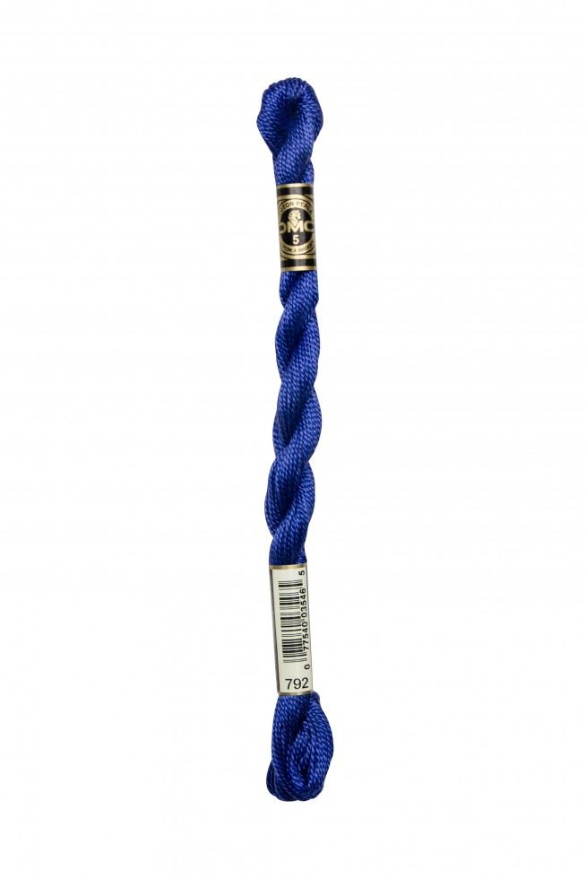 Dmc 792 Size 5 Cotton Perle Thread