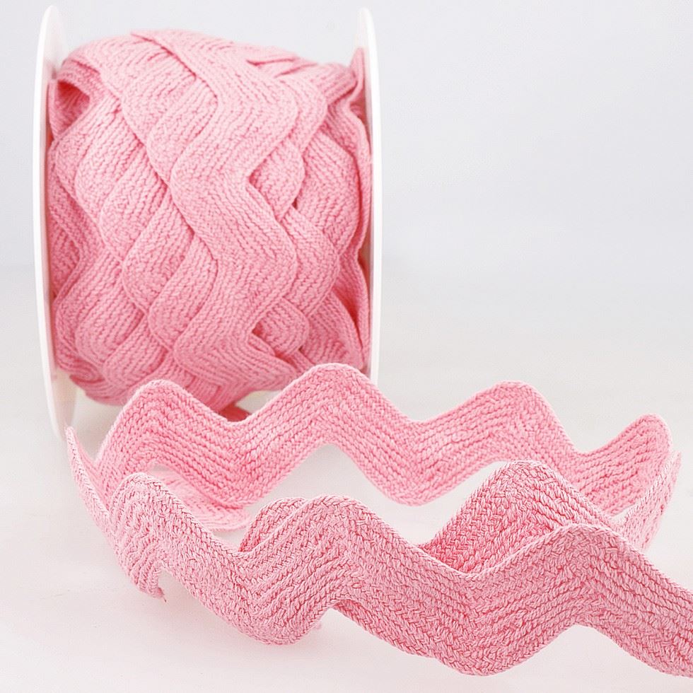 Stephanoise Ric Rac Trim Light Pink
 