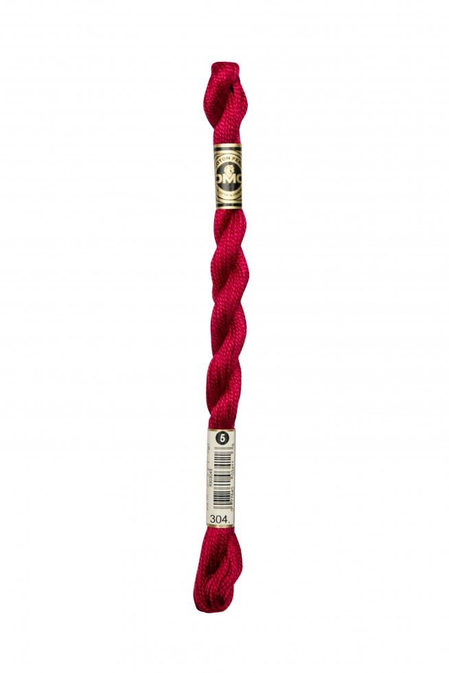 Dmc 304 Size 3 Cotton Perle Thread