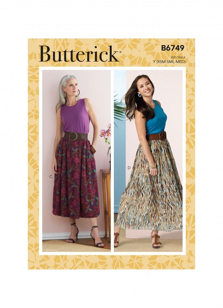 Butterick Paper Sewing Pattern 6749
 