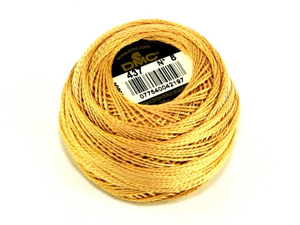 Dmc 437 Size 8 Cotton Perle Thread
