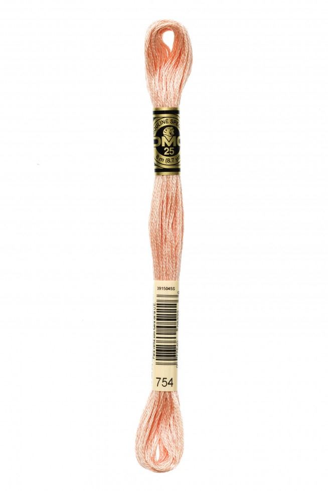Dmc 754 Stranded Cotton Embroidery Thread
