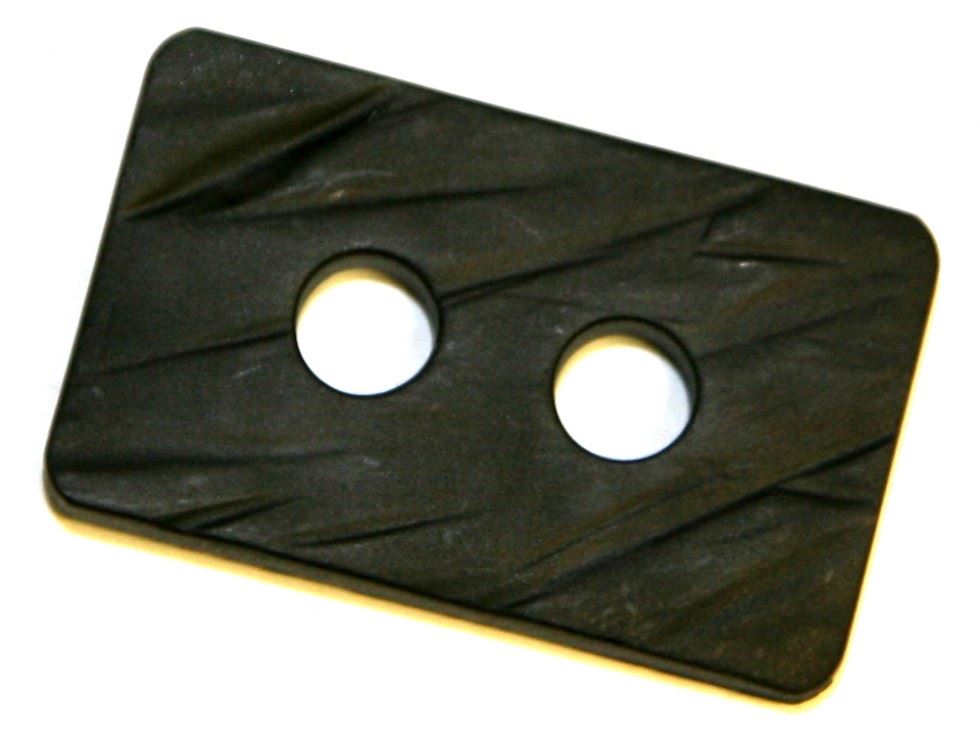 Dill Textured Rectangle Buttons (Value Pack) Black
 