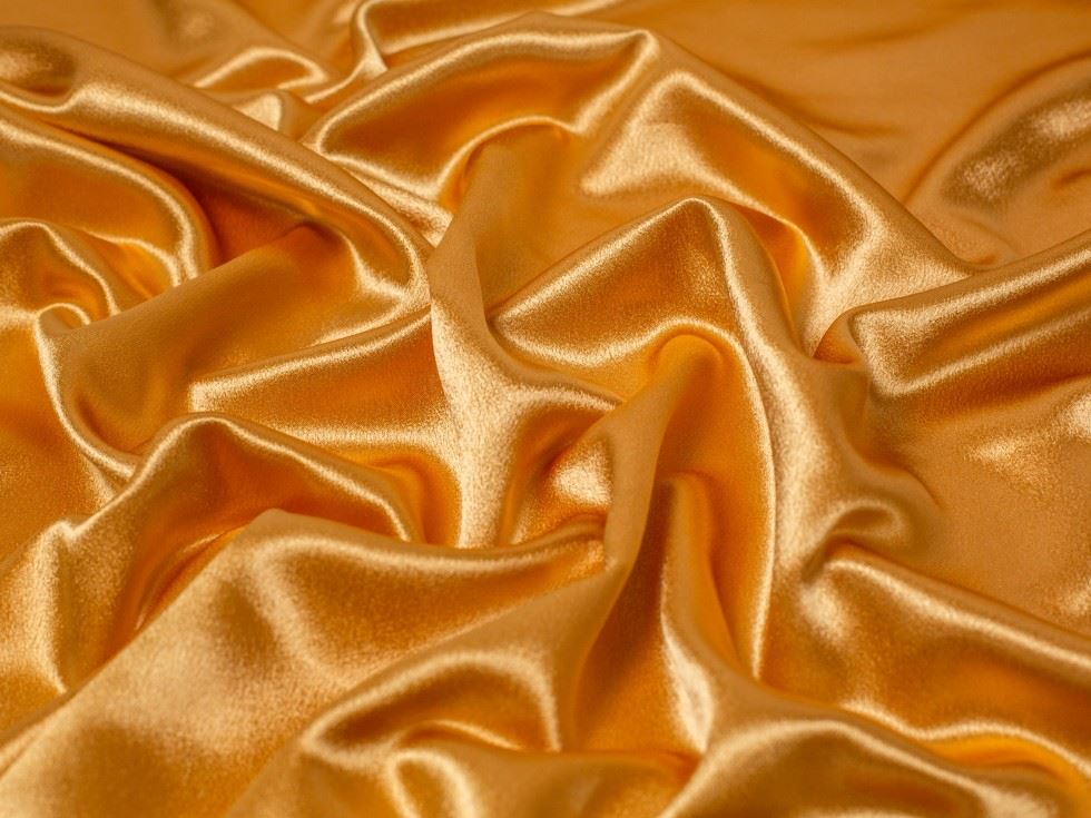 Crepe Back Satin Fabric Butter Scotch
 