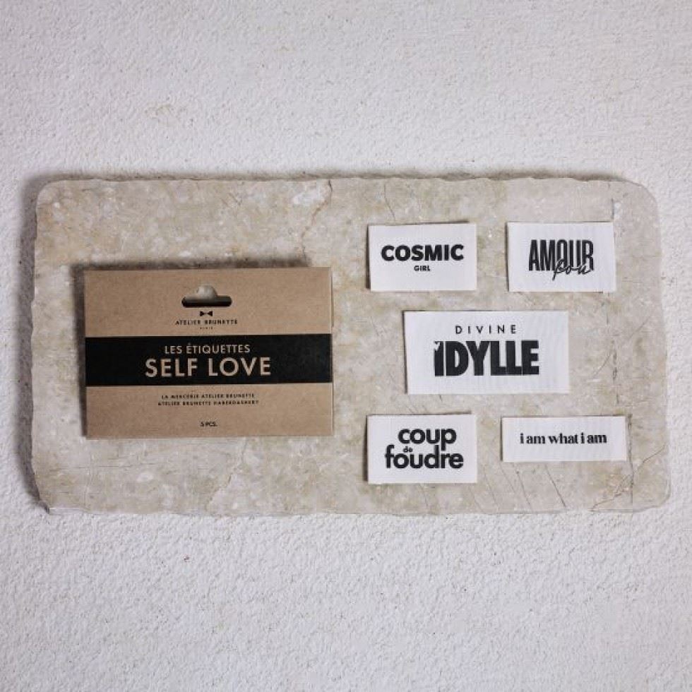 Atelier Brunette Self Love Woven Labels